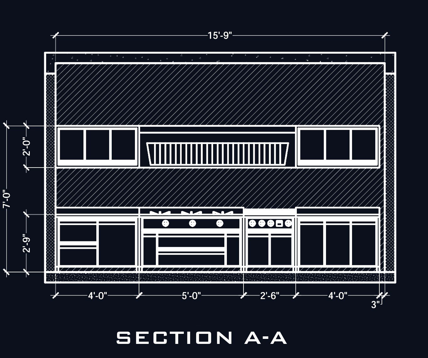 Residential kitchen UAE — view 1
